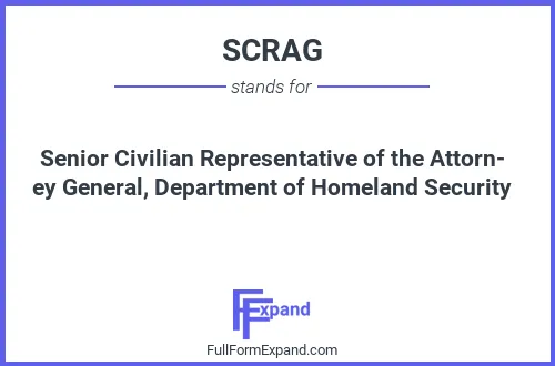 Full form of SCRAG