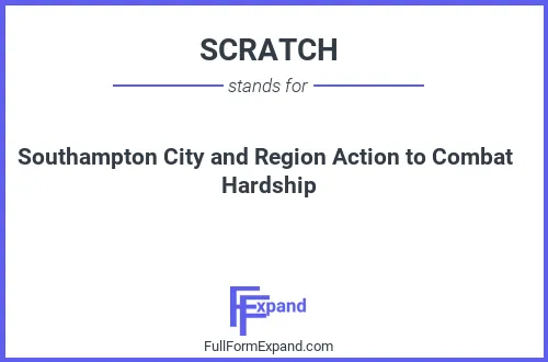 Full form of SCRATCH