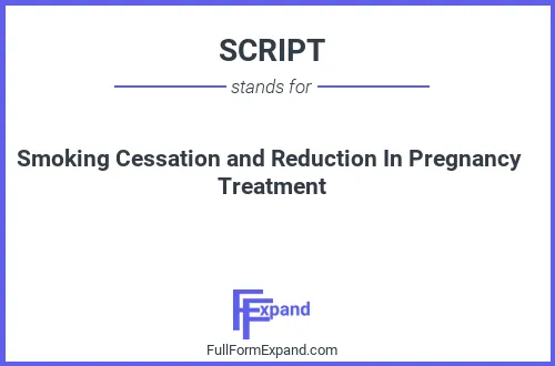 Full form of SCRIPT
