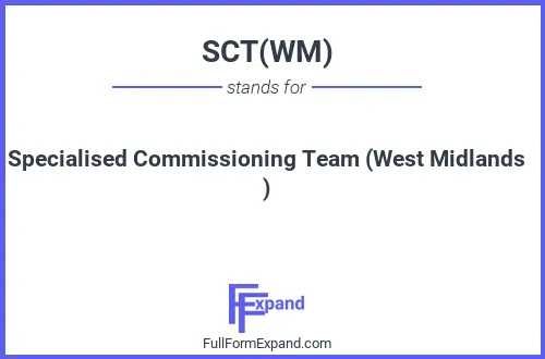 Full form of SCT(WM)