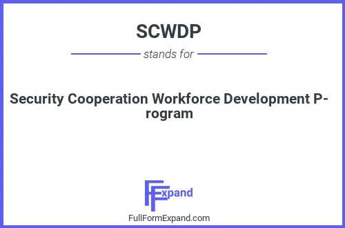 Full form of SCWDP