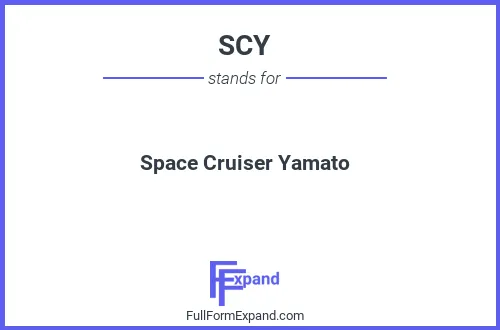 Full form of SCY
