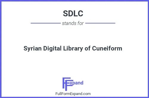 Full form of SDLC