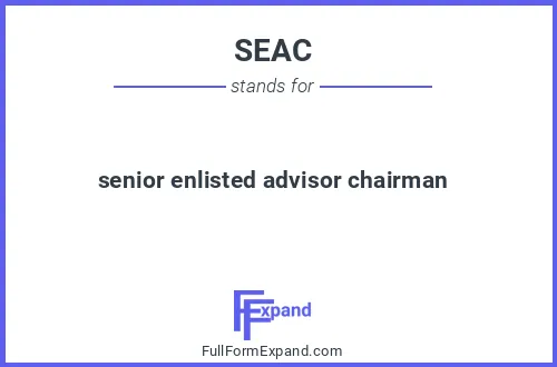 Full form of SEAC