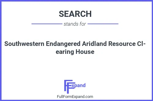 Full form of SEARCH