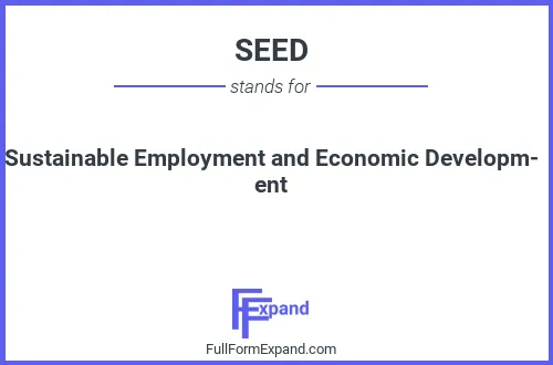 Full form of SEED