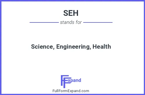Full form of SEH