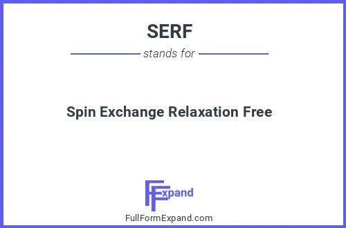 Full form of SERF