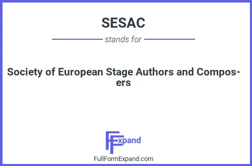 Full form of SESAC