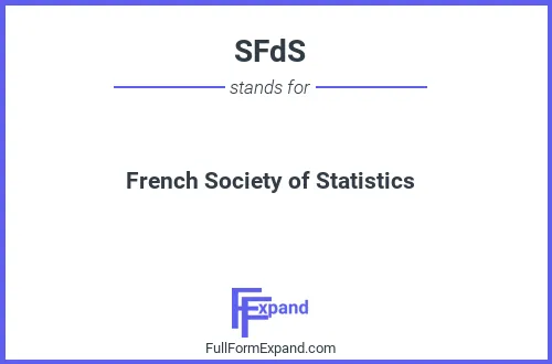 Full form of SFdS