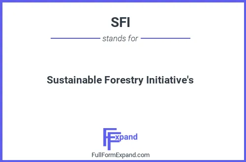 Full form of SFI
