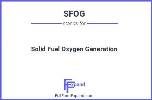 Full form of SFOG