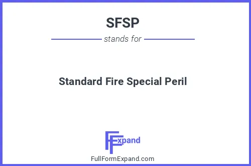 Full form of SFSP