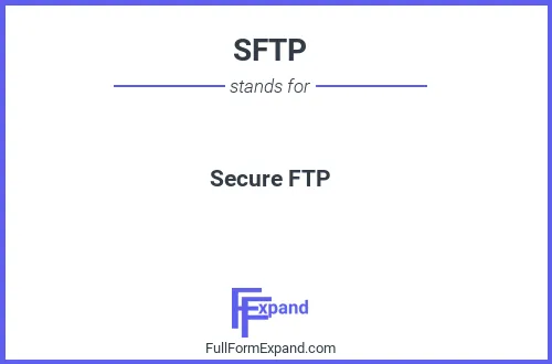 Full form of SFTP