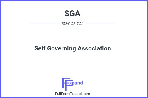 Full form of SGA