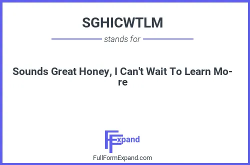 Full form of SGHICWTLM