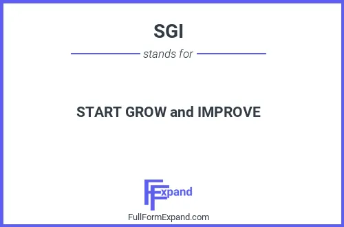 Full form of SGI