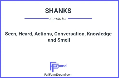 Full form of SHANKS