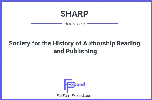 Full form of SHARP