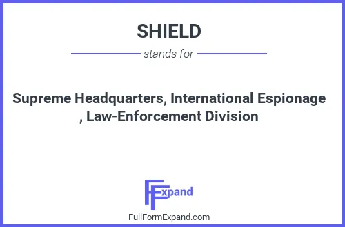 Full form of SHIELD
