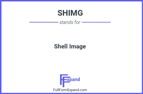 Full form of SHIMG