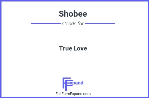 Full form of Shobee