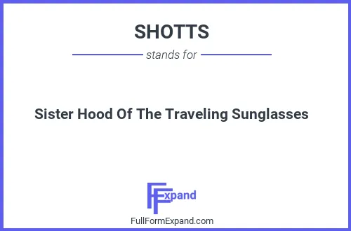 Full form of SHOTTS