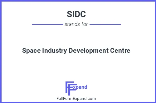 Full form of SIDC