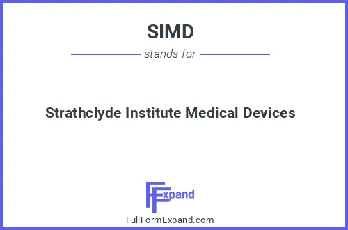 Full form of SIMD