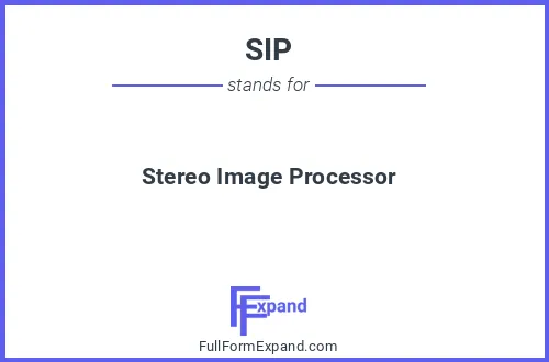 Full form of SIP