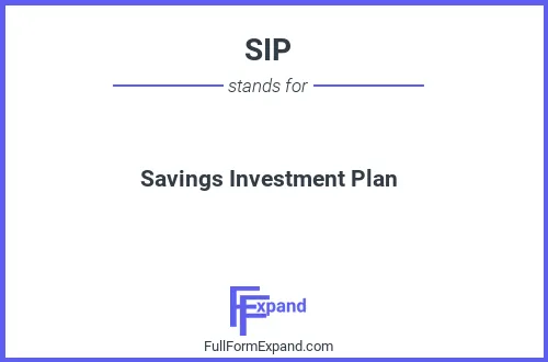 Full form of SIP