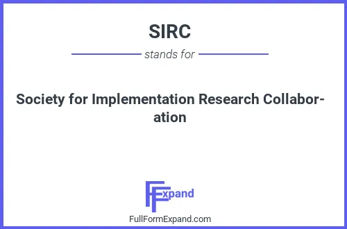 Full form of SIRC