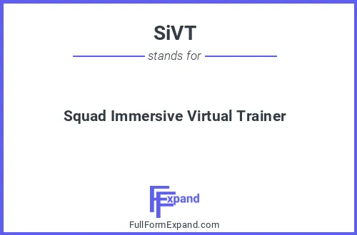 Full form of SiVT