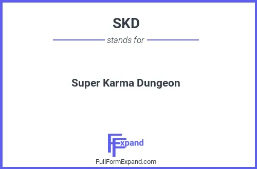 Full form of SKD
