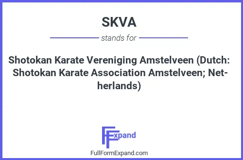 Full form of SKVA