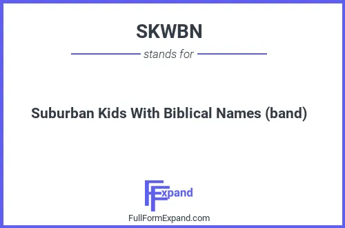 Full form of SKWBN