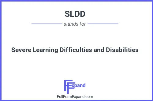 Full form of SLDD