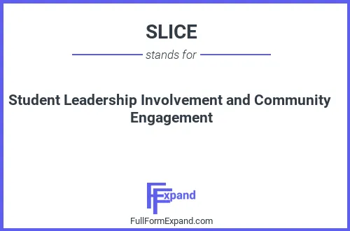 Full form of SLICE
