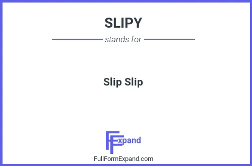 Full form of SLIPY