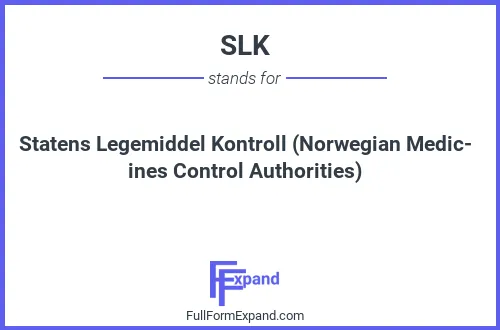 Full form of SLK
