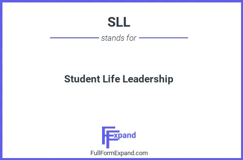 Full form of SLL