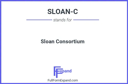 Full form of SLOAN-C