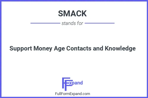 Full form of SMACK