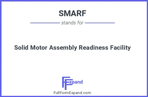 Full form of SMARF