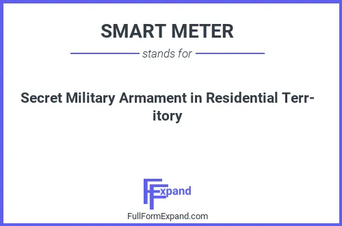 Full form of SMART METER