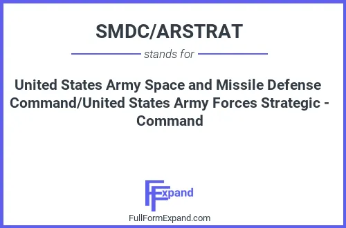 Full form of SMDC/ARSTRAT