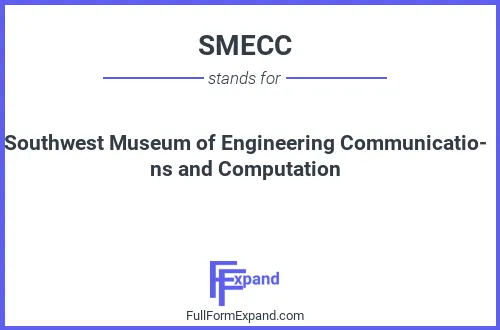 Full form of SMECC