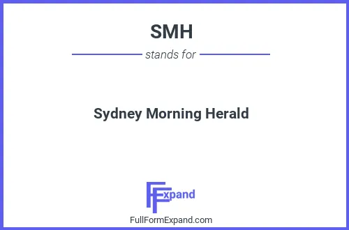 Full form of SMH