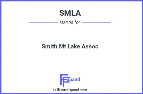 Full form of SMLA