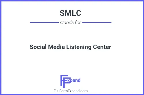 Full form of SMLC